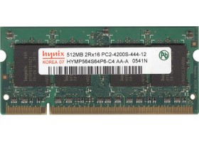 Оперативная память Hynix 512MB 2RX16 PC2-4200S-444-12 DDR2